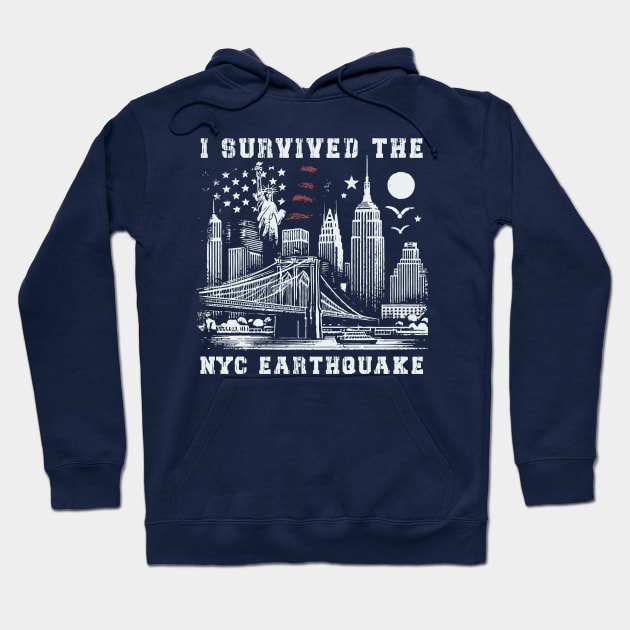 I Survived The NYC Earthquake - April 5th, 2024 Hoodie by Scaryzz